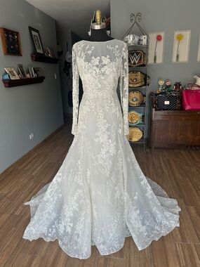 Elie Saab Couture Bridal Gown Size 12